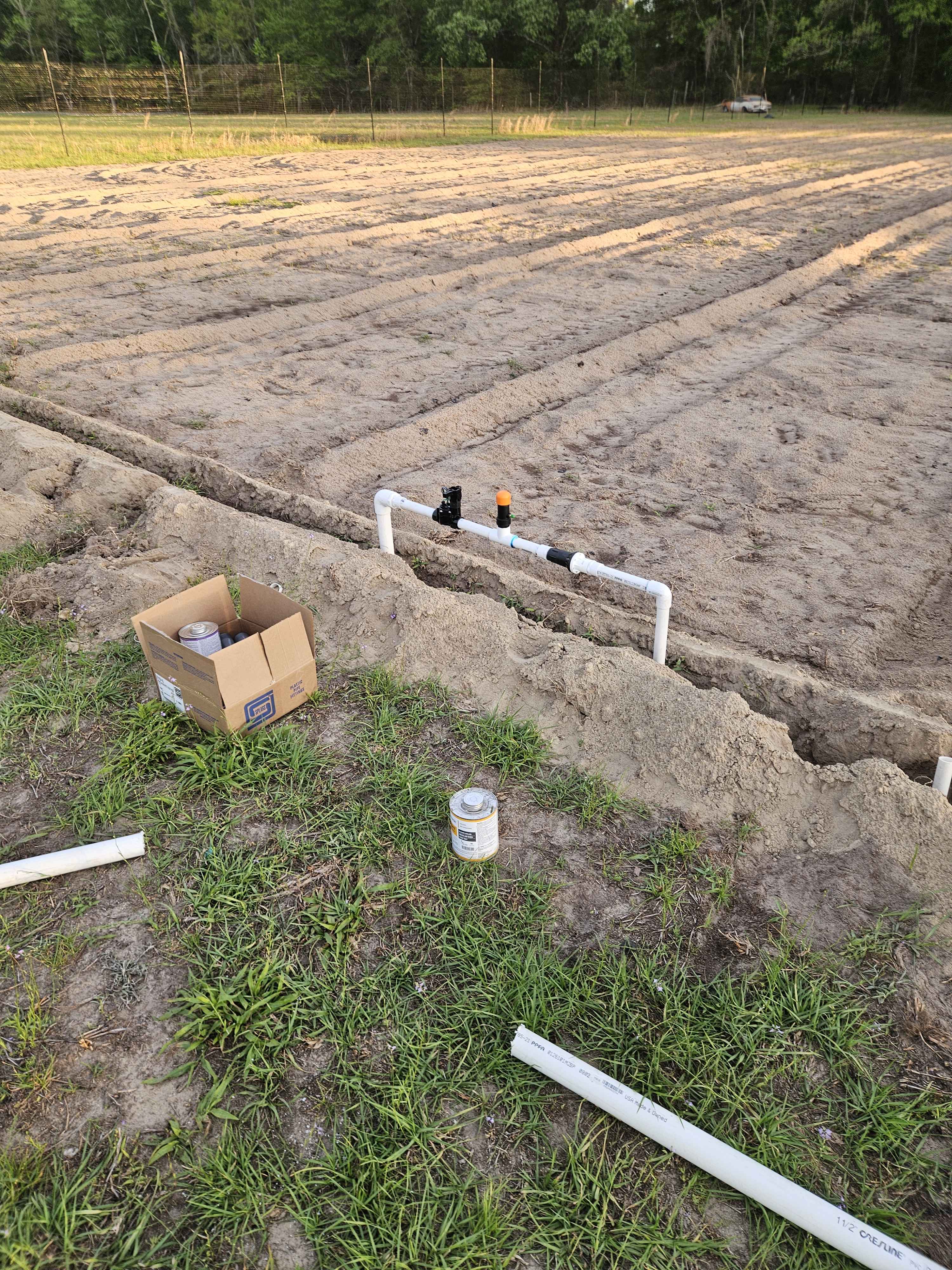 Drip irrigation line installation Goose Creek SC by R&F Irrigation